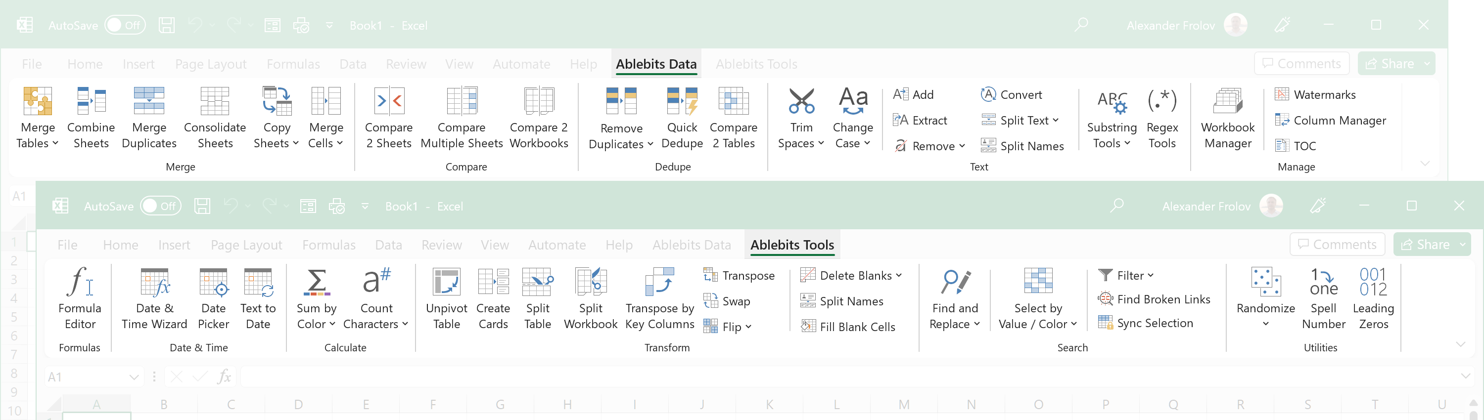 70+ time-saving tools for Excel