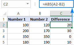 How to Convert Positive Values to Negative Values in Excel