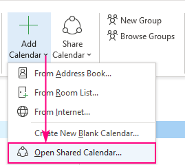 How to add calendar to Outlook: shared, Internet calendar, iCal file