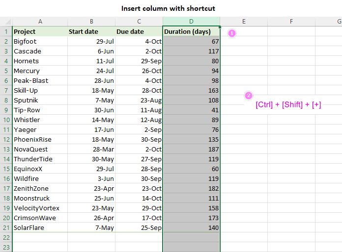 how-to-insert-column-in-excel-single-multiple-every-other