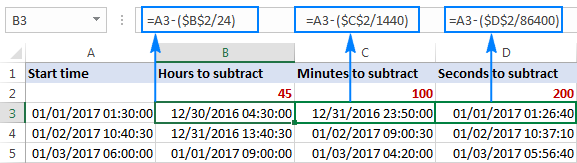 How to show over 24 hours, 60 minutes, 60 seconds in Excel