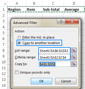 Copying filtered rows to another worksheet