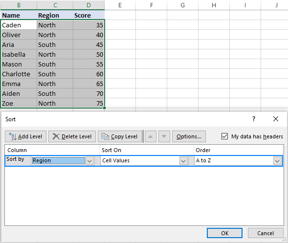 How to alphabetize in Excel sort alphabetically columns and rows