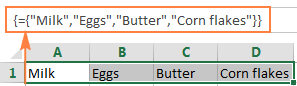 Array formulas and functions in Excel - examples and guidelines ...