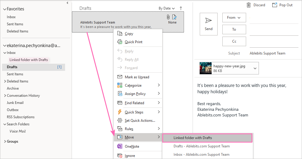 How to Attach an Email in Outlook to Another Email