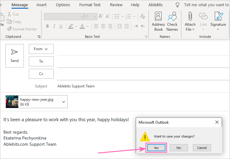 Outlook - Attach an Email to an Email