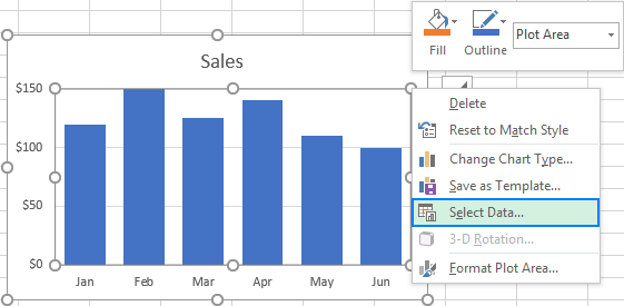 Add Data To Excel Chart