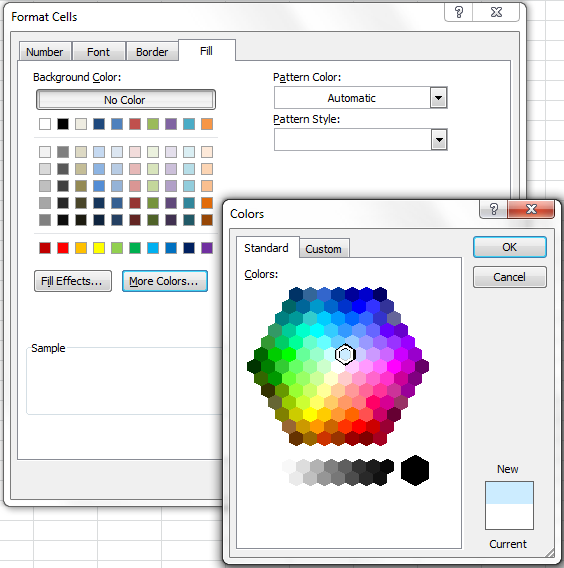 Excel Bar Chart Color Based On Cell Color