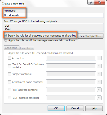 show cc and bcc fields in outlook for mac