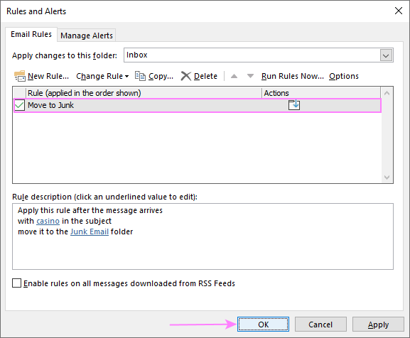 How to block emails in Outlook