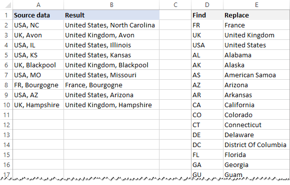 How To Use Excel s Substitute Function To Replace Multiple Strings 