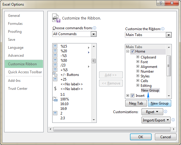 clear all formatting excel shortcut