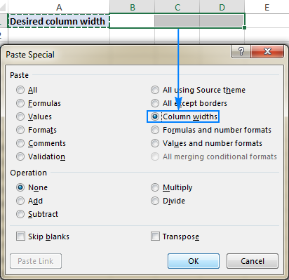 How To Change And Autofit Column Width In Excel