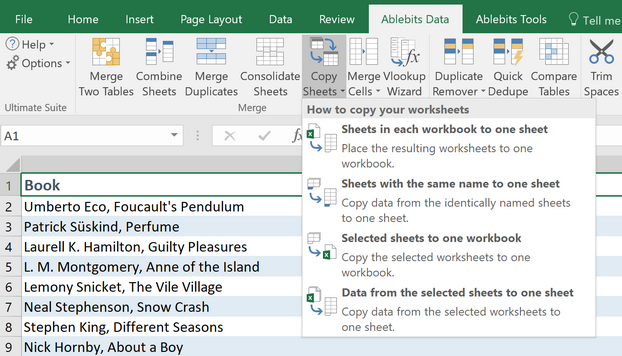4 ways to merge excel worksheets without copying and pasting