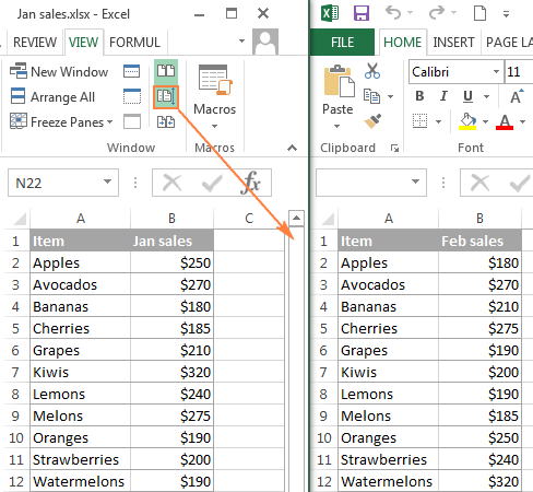 enter data from two sheets excel for mac