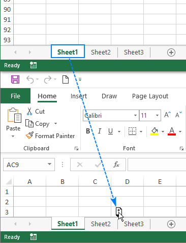 How to copy a sheet in Excel or move to another workbook