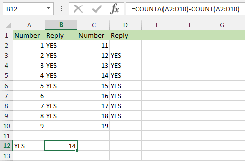 Excel Count Cells With Text And Characters