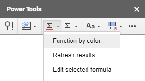 从强力工具中运行Function by Color。