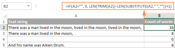 how-to-count-the-number-of-words-in-an-excel-cell-images