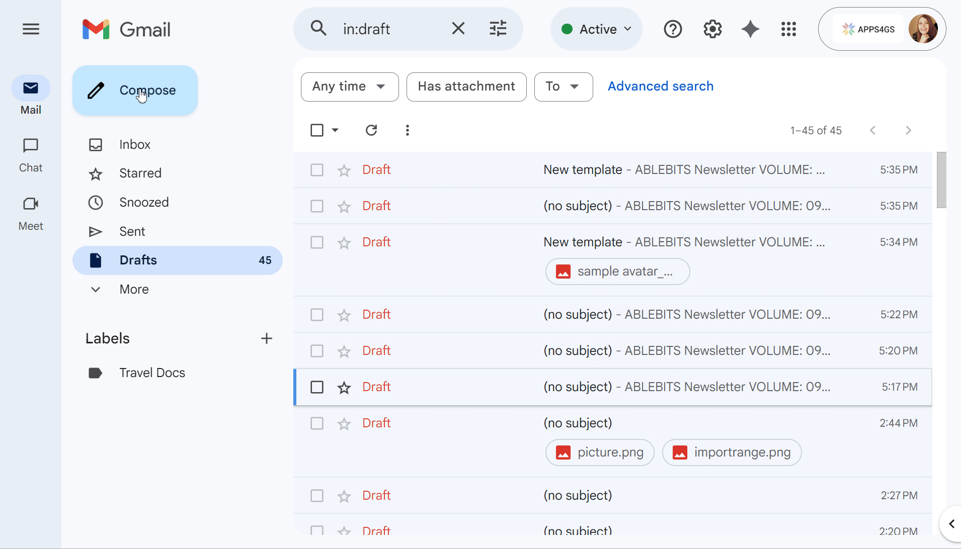 Creating and saving a newsletter template using the Shared Email Templates.