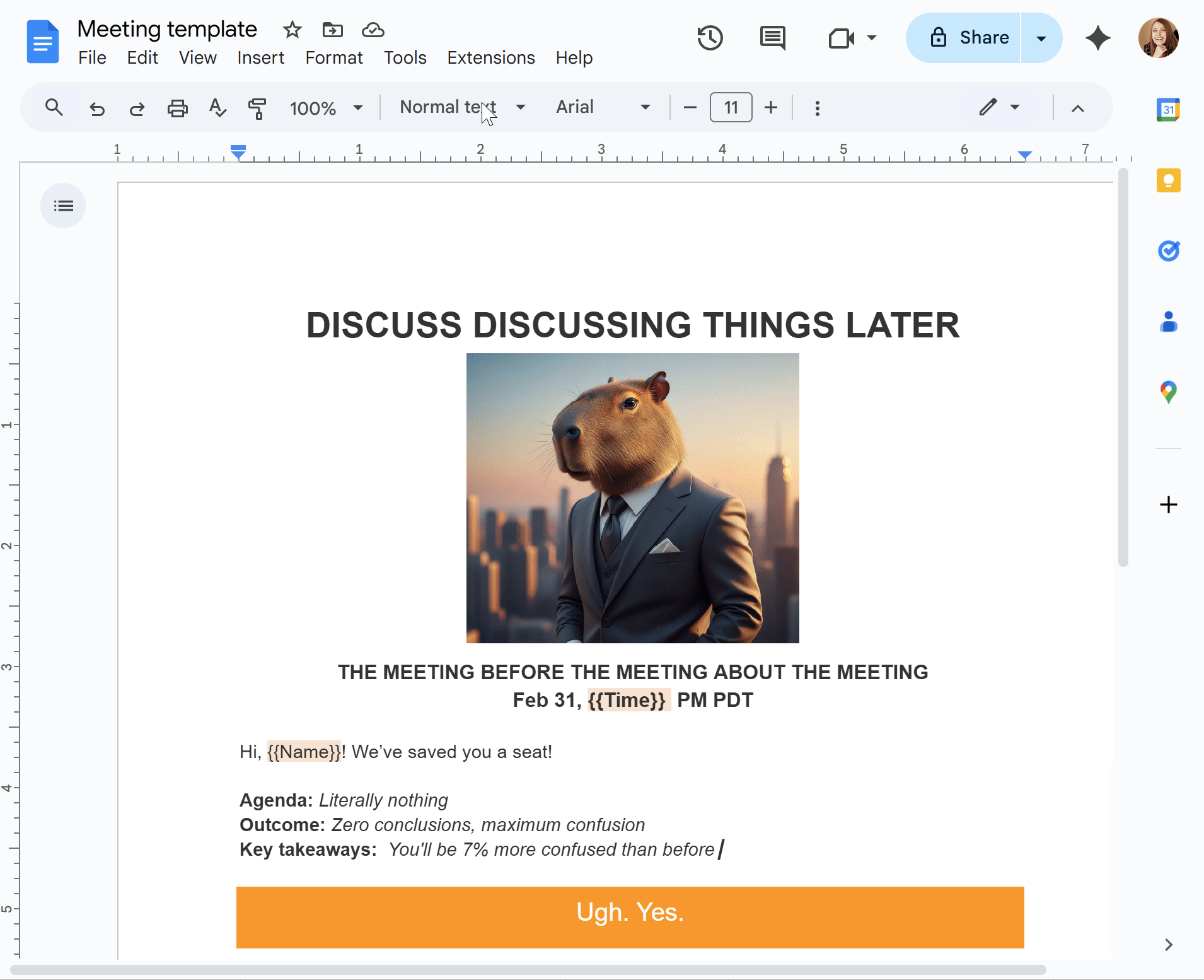 Working with Easy Mail Merge.