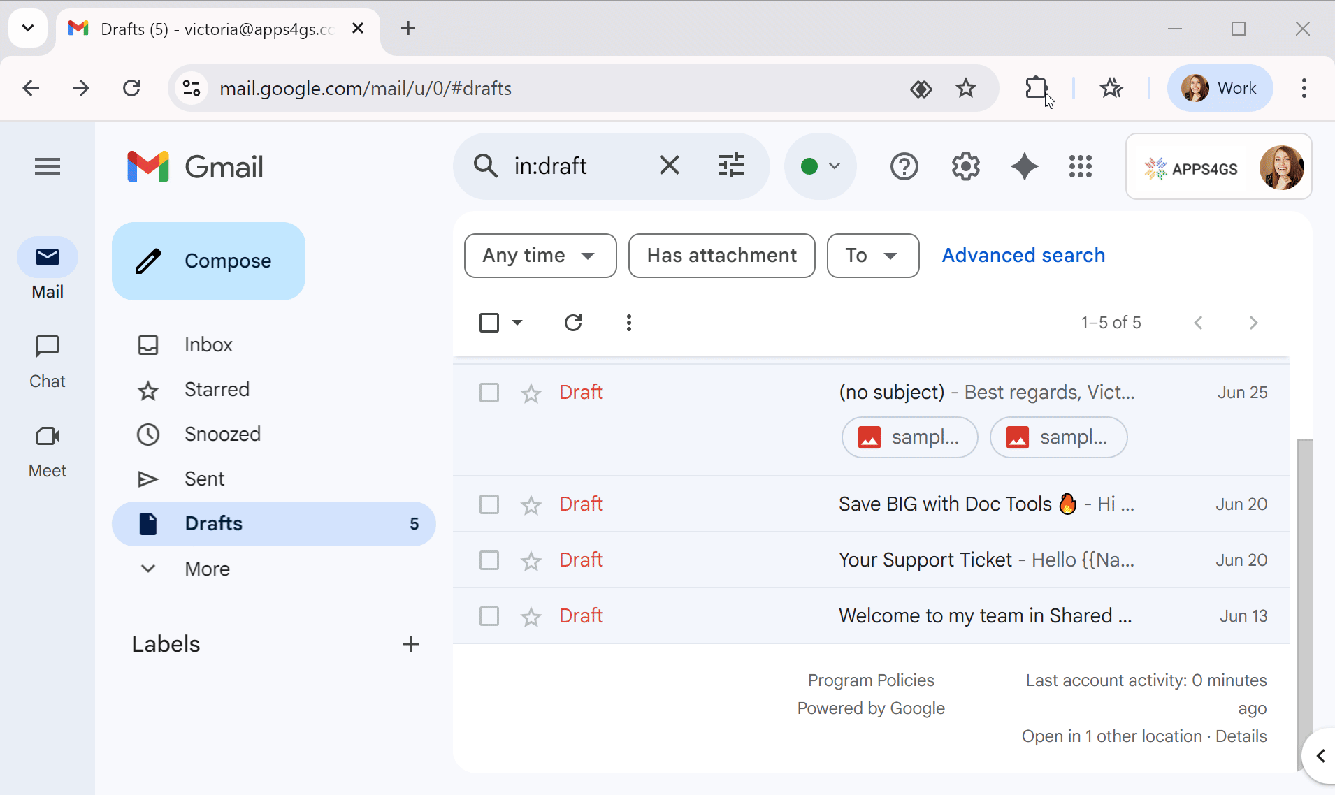 Creating your templates with Shared Email Templates.