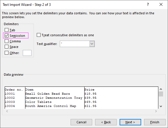 use-separator-in-excel