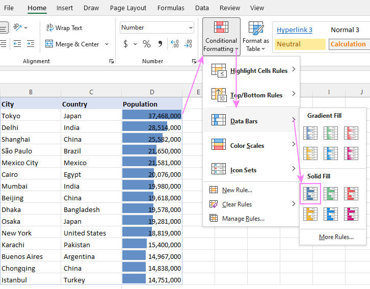Xem ví dụ về điều kiện định dạng có thanh dữ liệu trong Excel để dễ dàng đọc và phân tích dữ liệu. Thanh dữ liệu sẽ giúp bạn tổng hợp các thông tin quan trọng một cách nhanh chóng và hiệu quả hơn. Hãy tận dụng tính năng này để trở thành một chuyên gia Excel thực thụ.