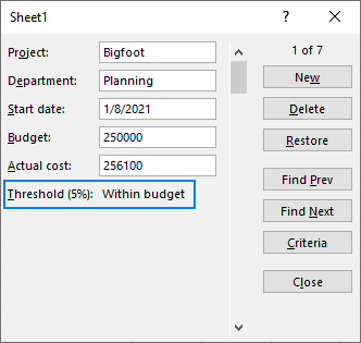 create a form for excel 2016 on mac