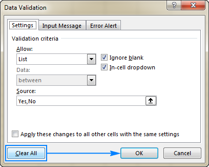 Data Validation In Excel How To Add Use And Remove