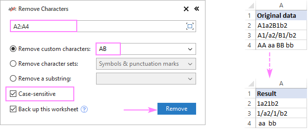 excel for mac does not recognize ascii code 160