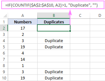 Finding duplicate cells including 1st occurrences