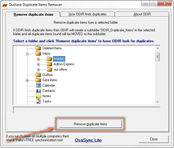 delete duplicates in outlook 2010 calendar