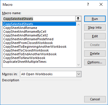 How to duplicate a sheet in Excel with VBA