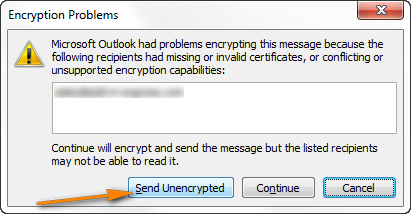 How to Send a Secure Email in Microsoft Outlook?