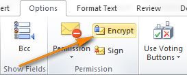 microsoft outlook cannot sign or encrypt this message