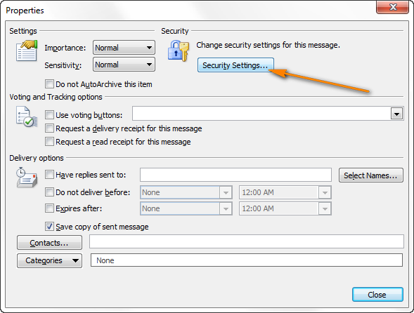 Email encryption in Outlook - how to encrypt messages with ...