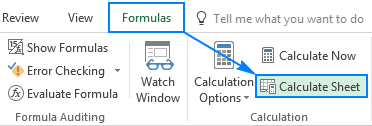 change calculation to manual in excel for mac