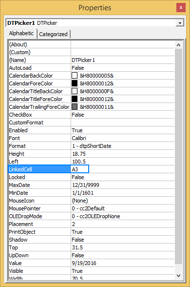 Microsoft Monthview Control 6 0 Excel 2016 Missing