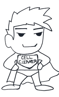 Cell Cleaner hero