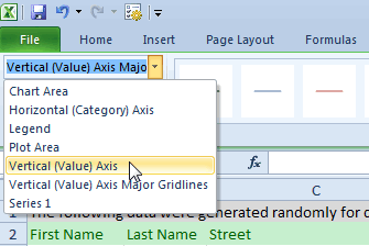 How To Rotate Chart In Excel 2007