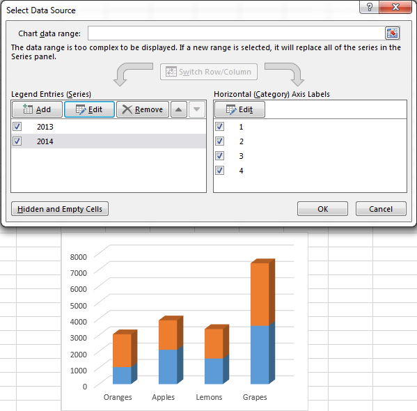 Two Charts On One Graph Excel