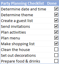 How to automatically sort completed items in Notes checklists