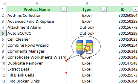 Open the Change Shape drop-down list in the Comment section to pick the desired shape