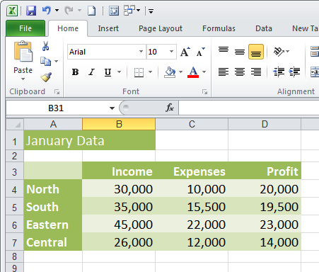 With a series of data like one sheet for every month, you can consolidate it into a summary worksheet  using the Consolidate tool.