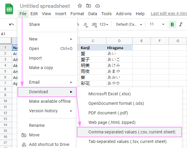 convert google sheets to xlsx Excel and to convert CSV to CSV files How export Excel to