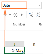 Excel Number Format box