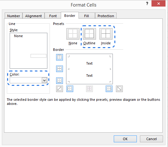 How to show gridlines in Excel; hide (remove) lines