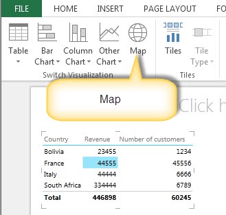 Map Chart Excel 2013 How To Work With Maps In Excel: Step-By-Step Tutorial - Ablebits.com