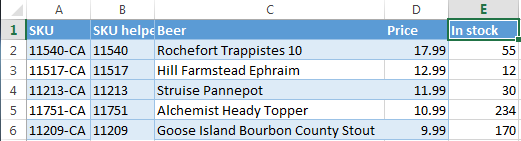 Merge Data In Excel Using Non Exact Match Partial Match